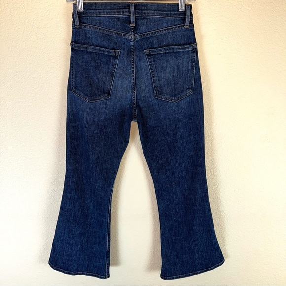 FRAME LeCrop Flare Jeans Sunrise Park Sz 26 - Picture 10 of 13
